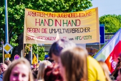 Fridays for Future Demonstration in Darmstadt Poster