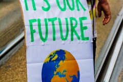 Fridays for Future Demonstration in Darmstadt Poster