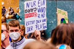 Fridays for Future Demonstration in Darmstadt Poster