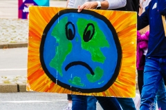 Fridays for Future Demonstration in Darmstadt Poster